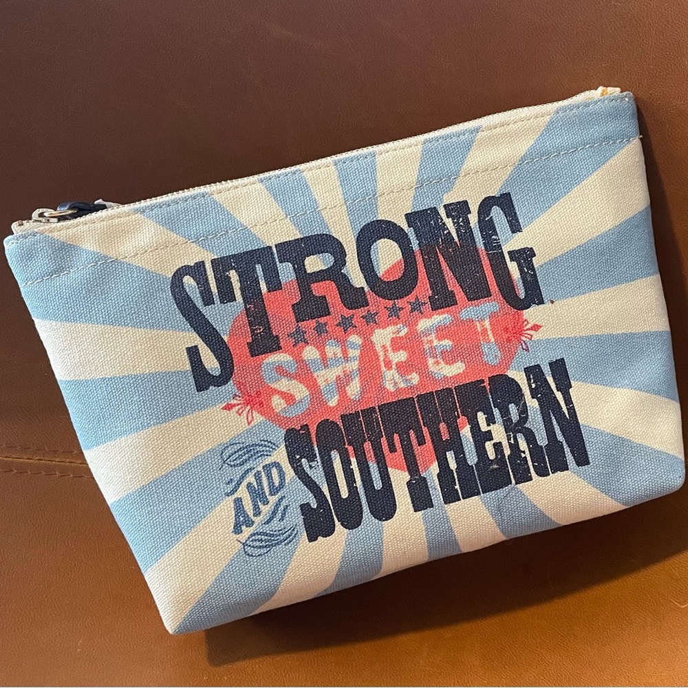 Draper James Strong, Sweet, and Southern Canvas Bag